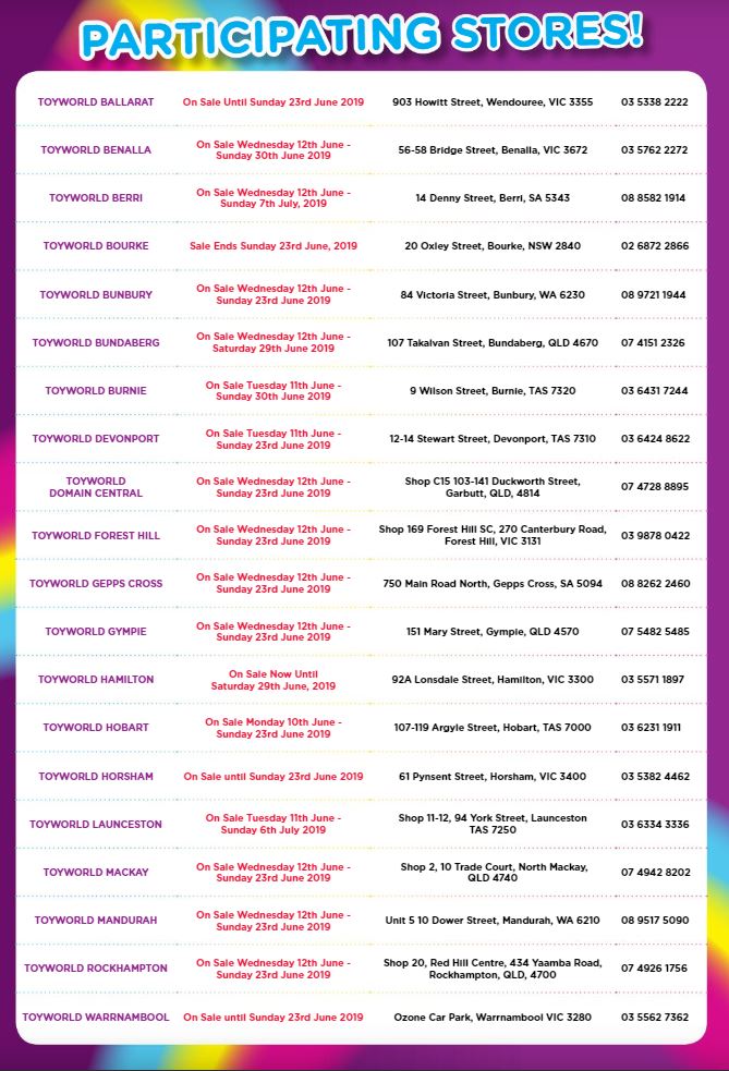 Toyworld Catalogue