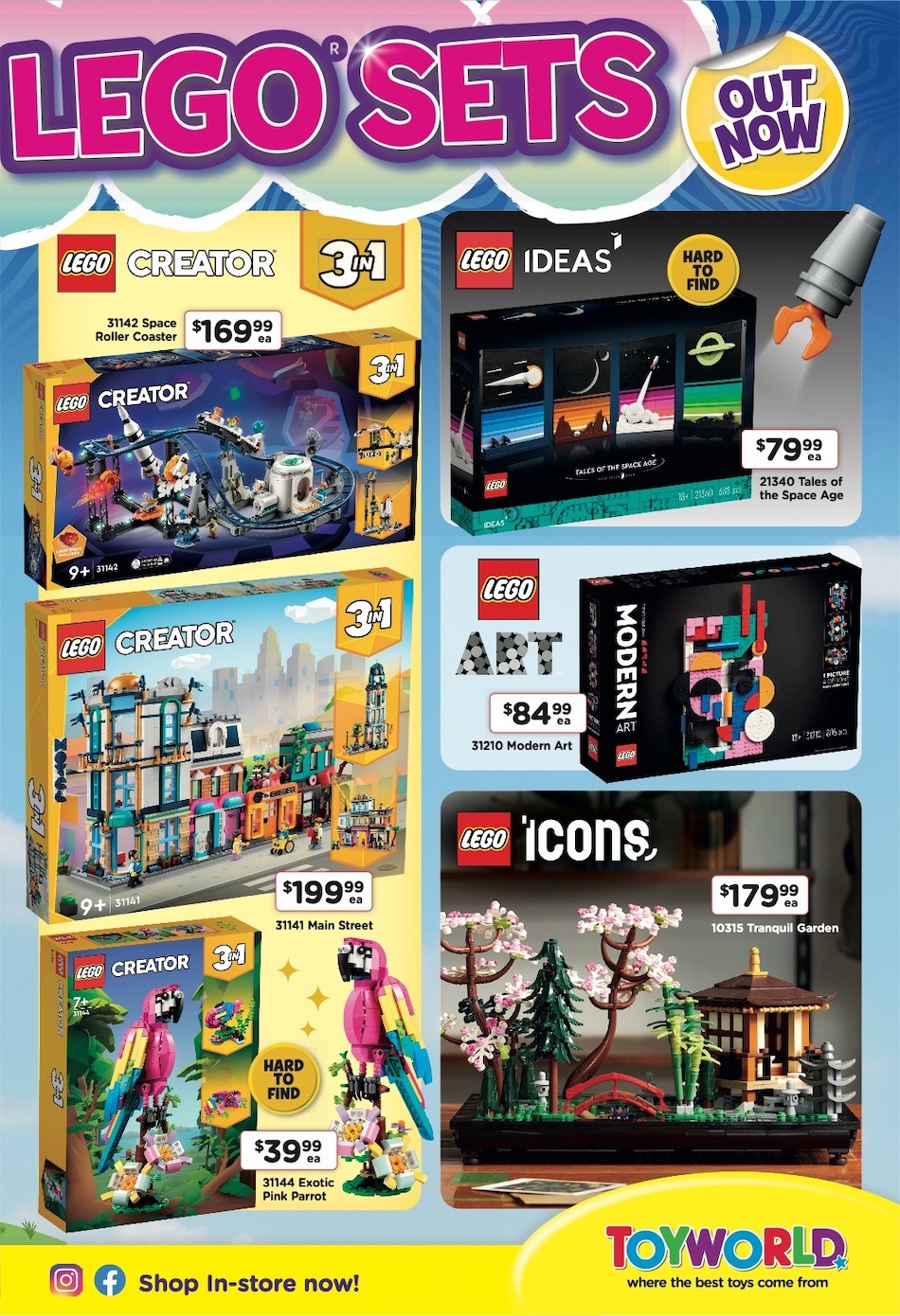 Toyworld Catalogue LEGO Aug 2023 Catalogue AU