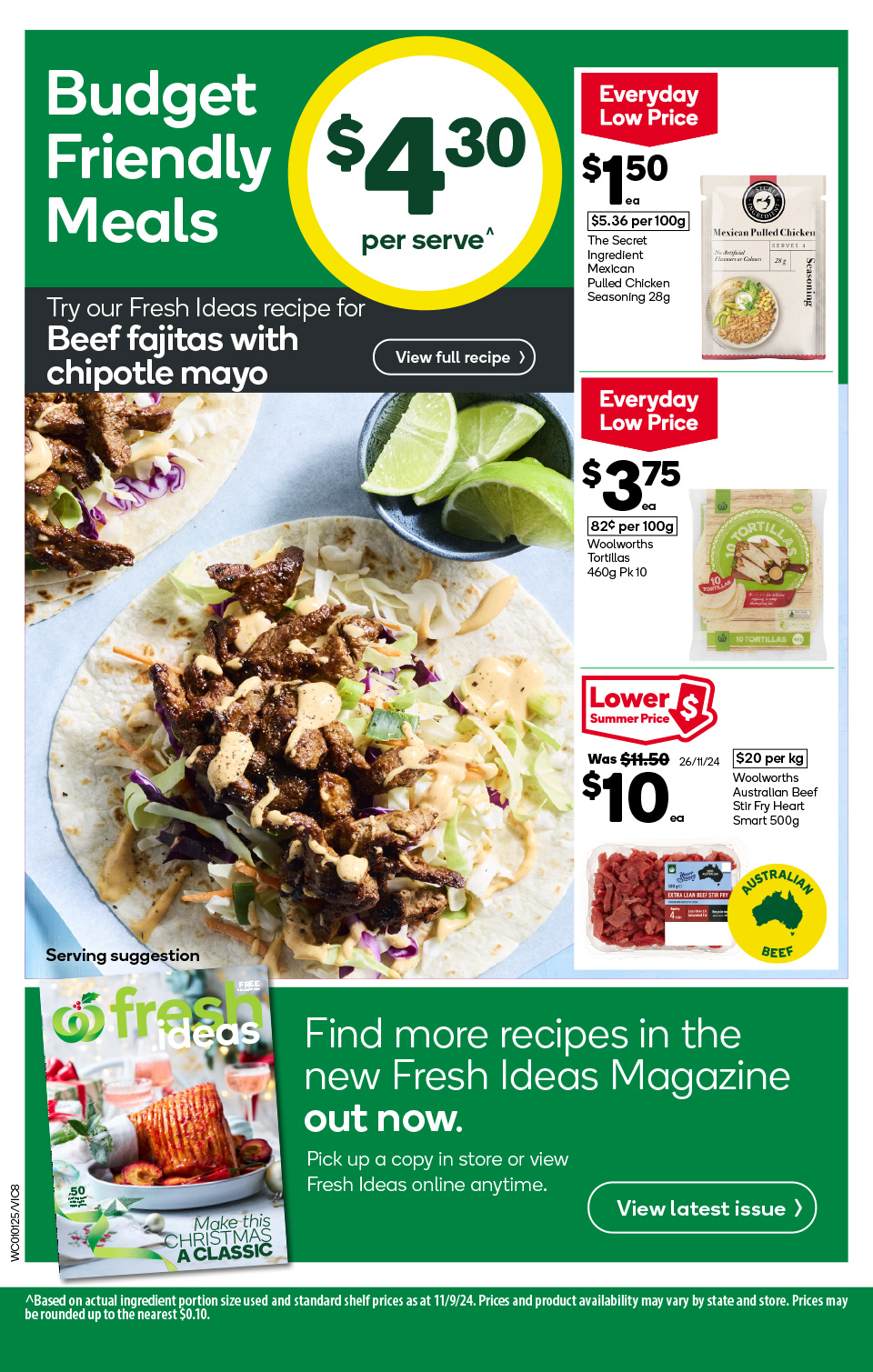 Woolworths Catalogue