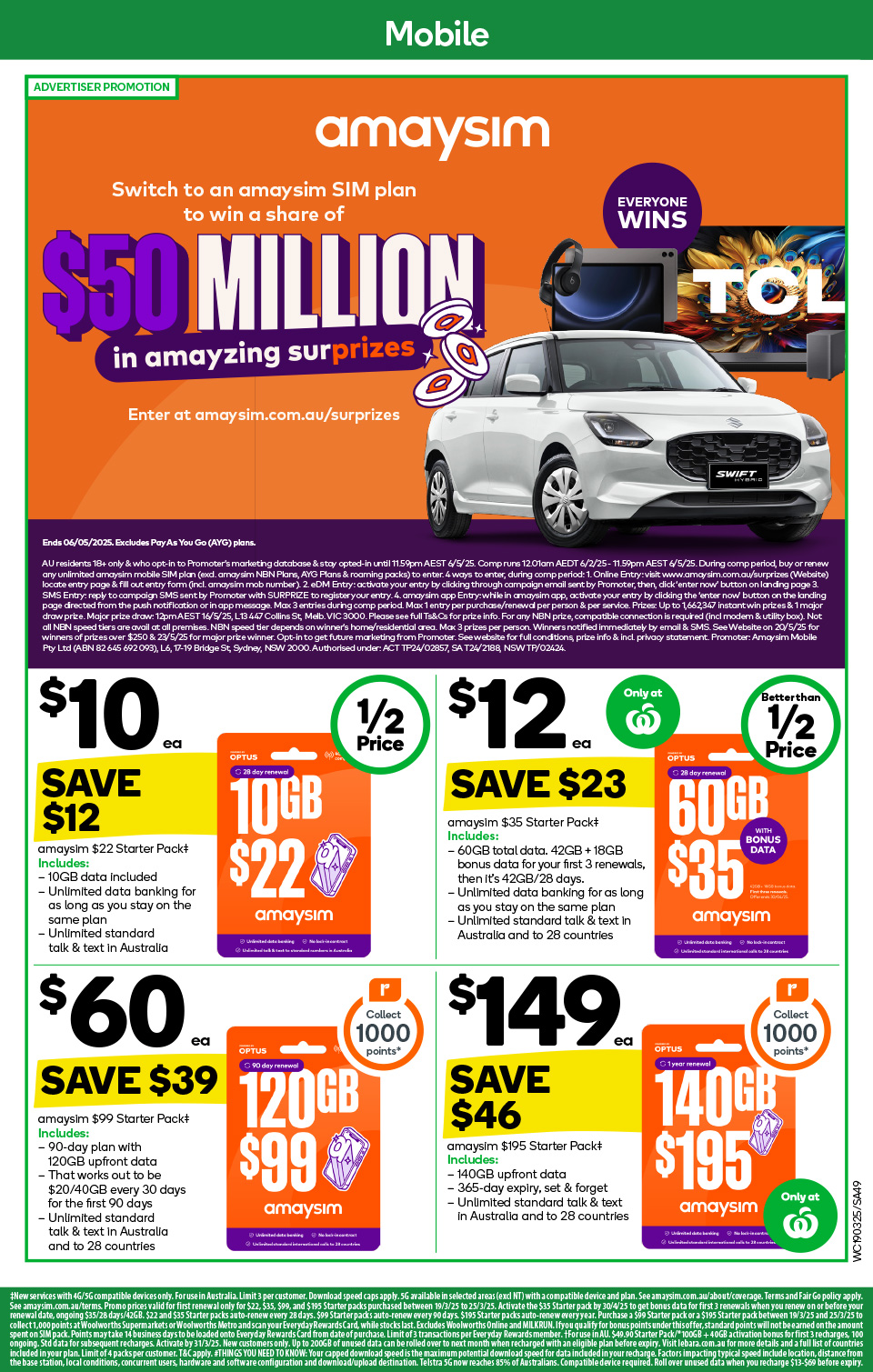 Woolworths Catalogue