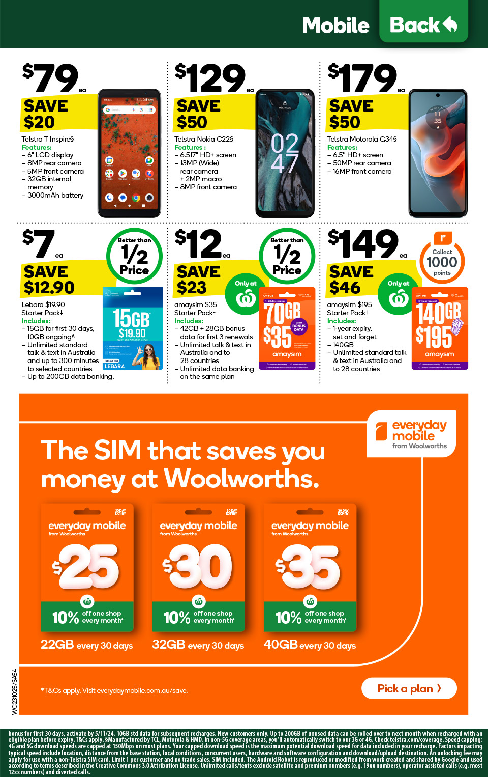 Woolworths Catalogue