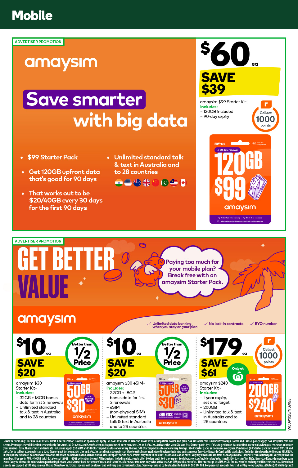 Woolworths Catalogue