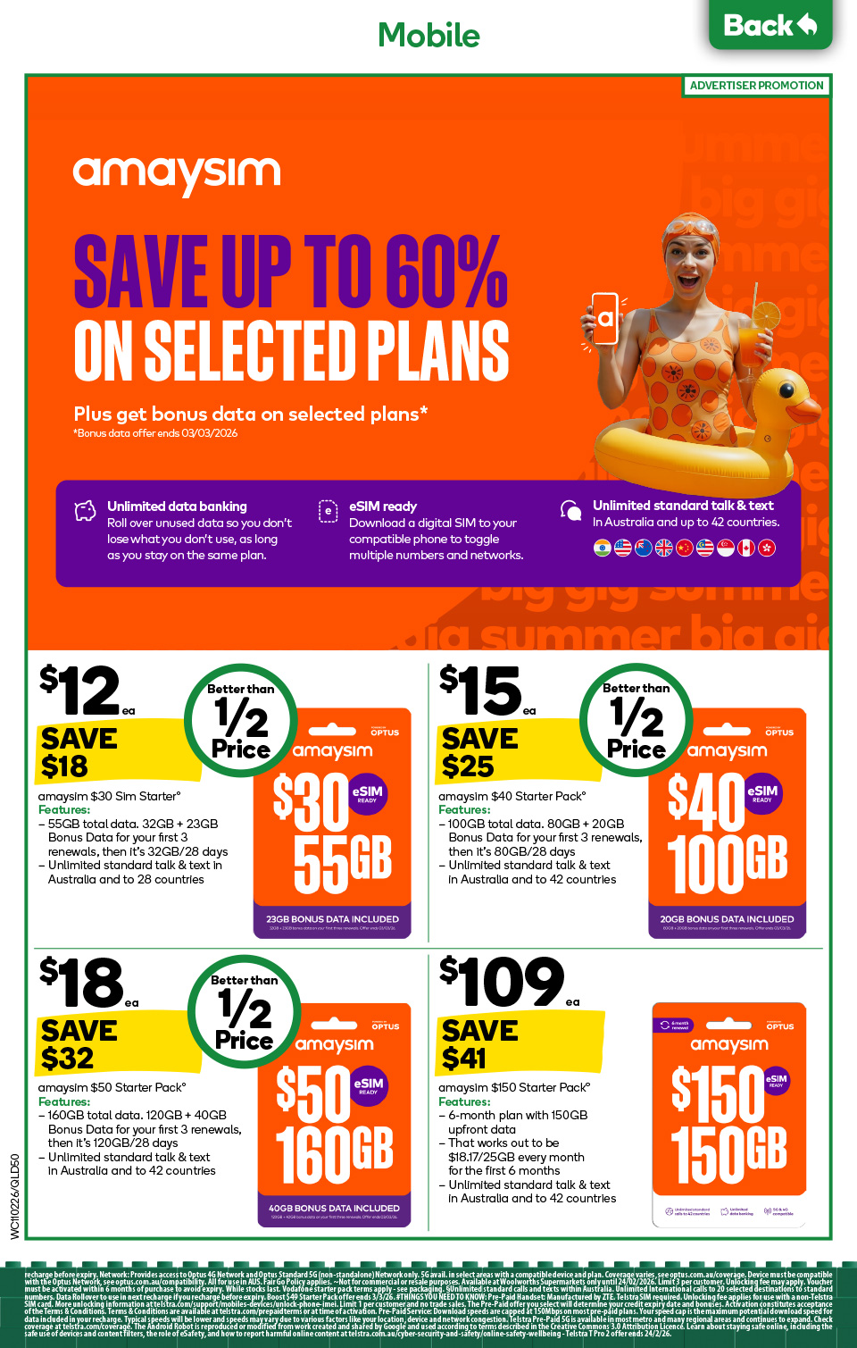 Woolworths Catalogue