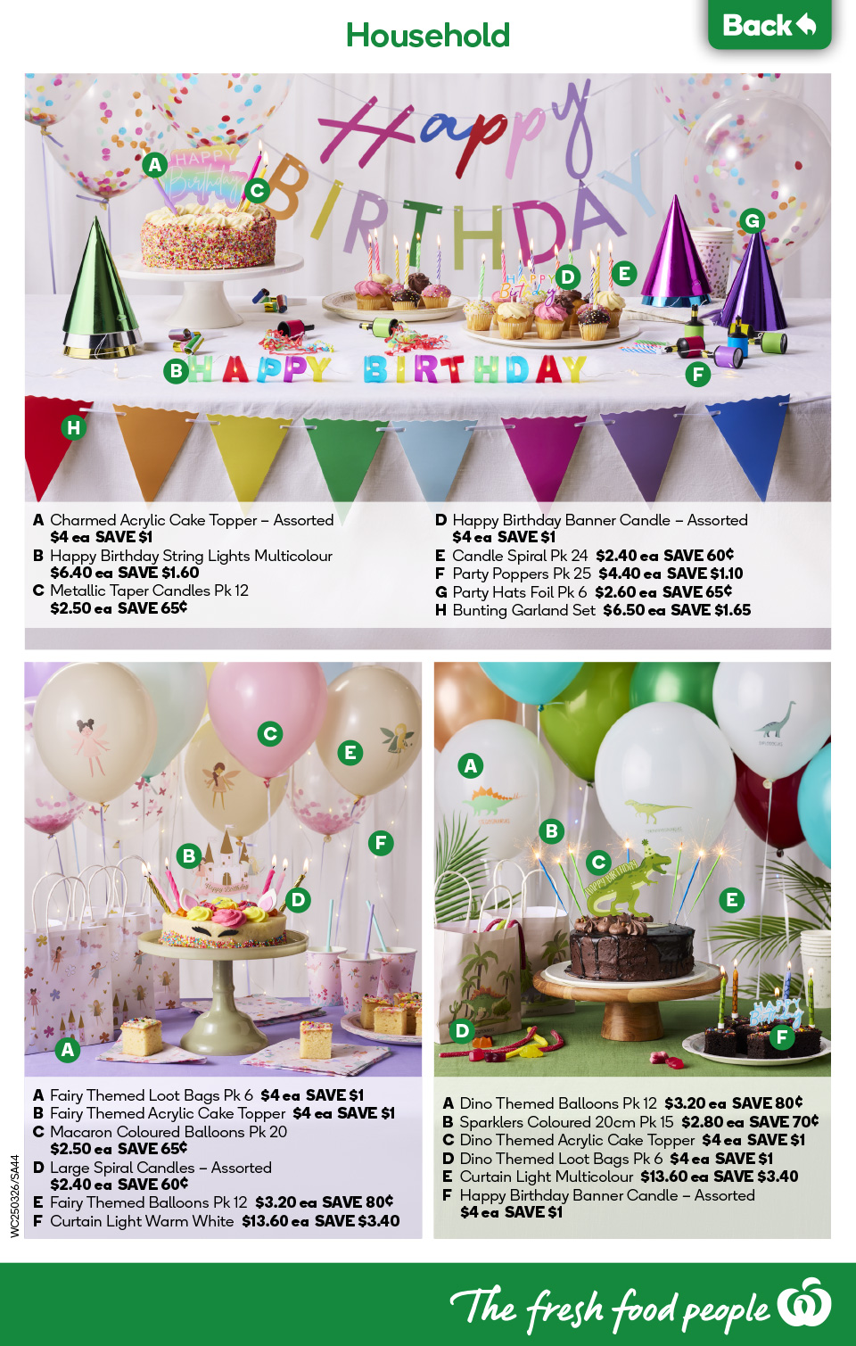 Woolworths Catalogue