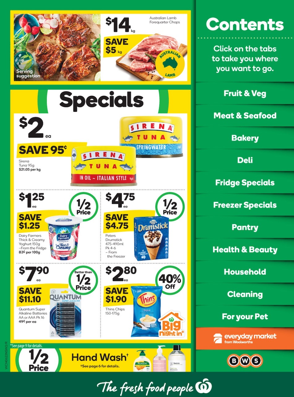 Woolworths Catalogue