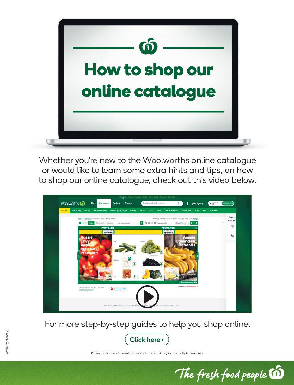 Woolworths Catalogue