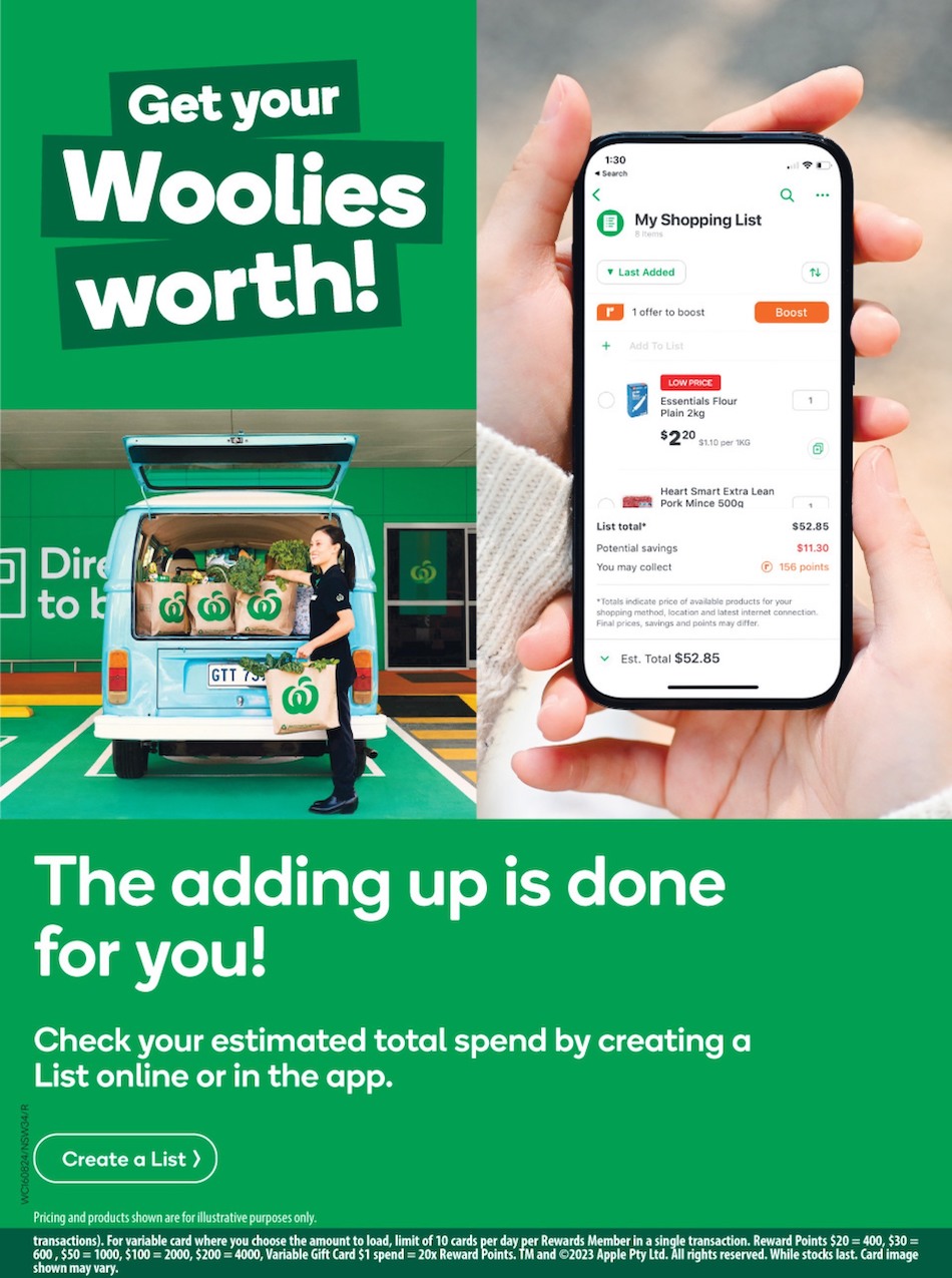 Woolworths Catalogue