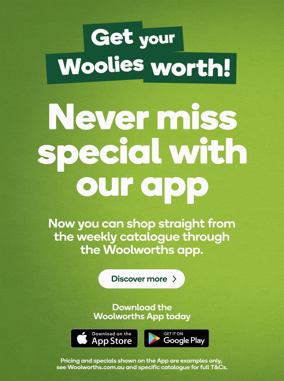 Woolworths Catalogue