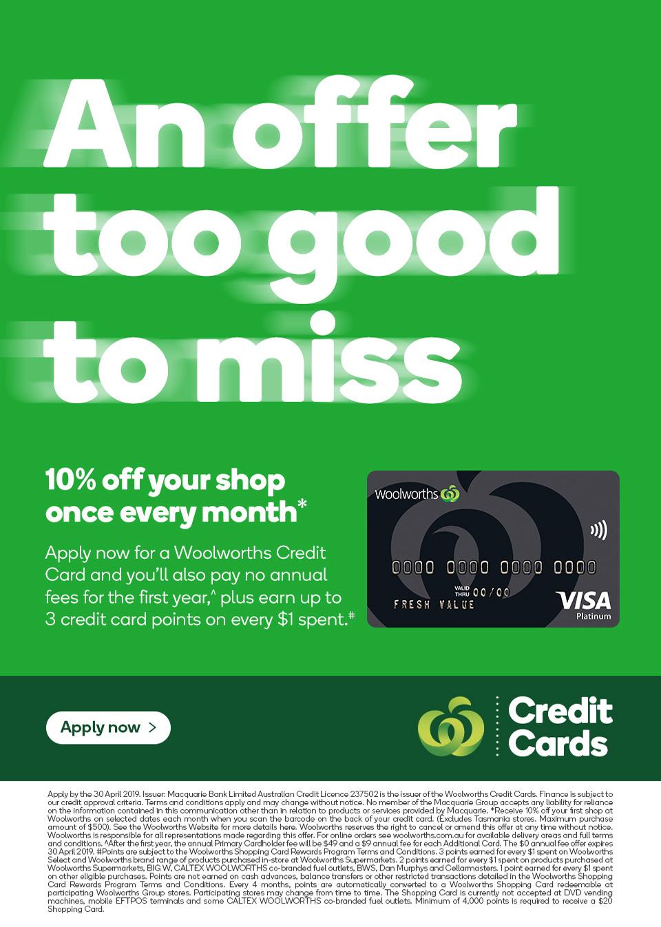 Woolworths Catalogue