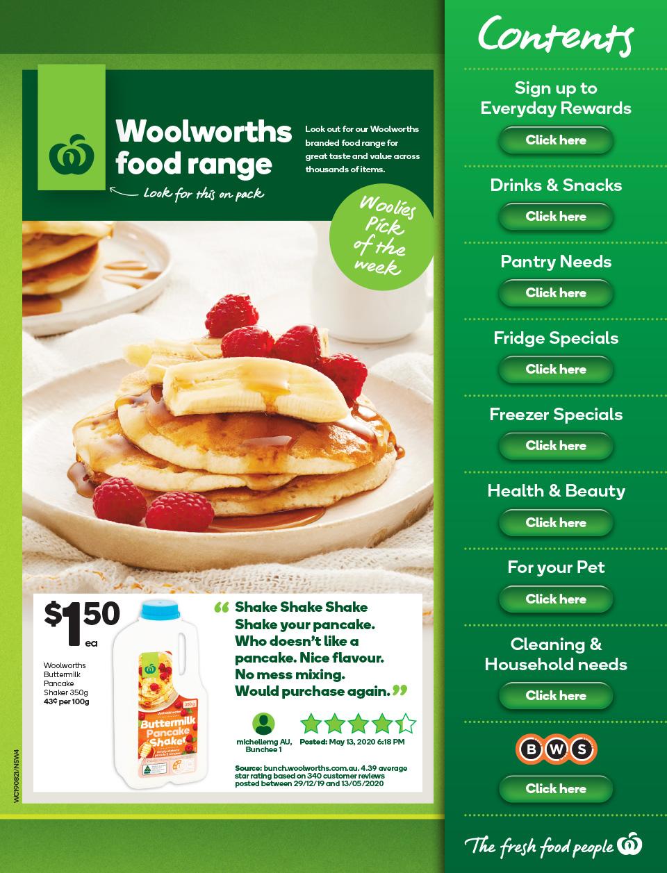 Woolworths Catalogue