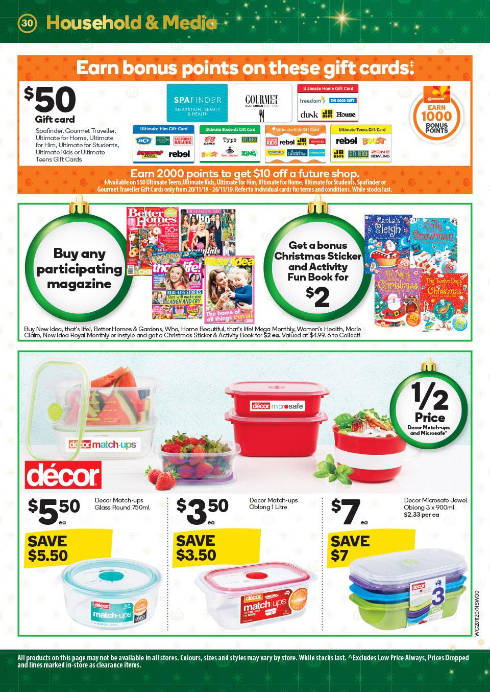 Woolworths Catalogue