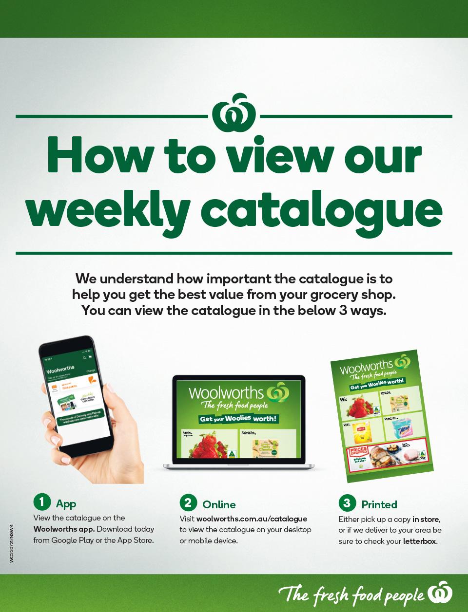 Woolworths Catalogue
