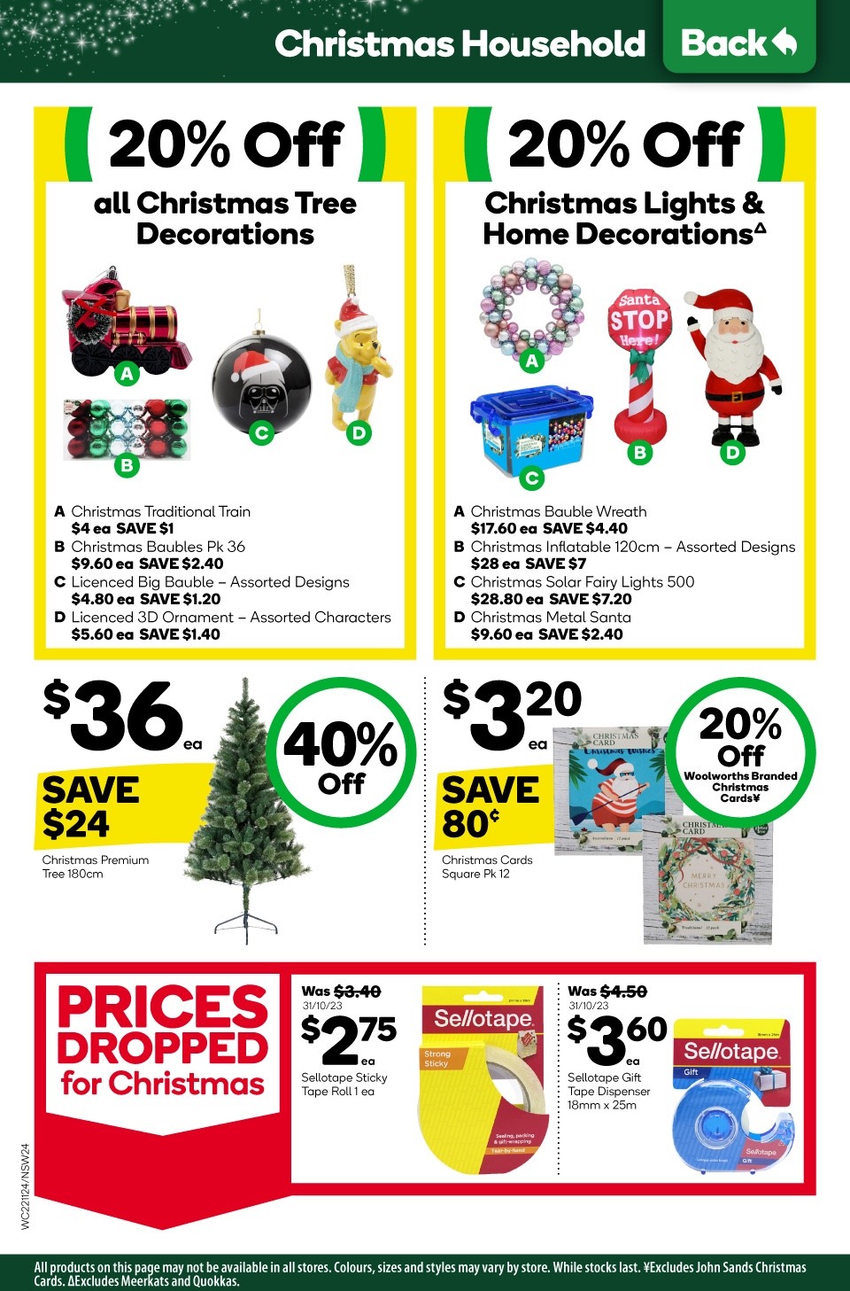 Woolworths Catalogue