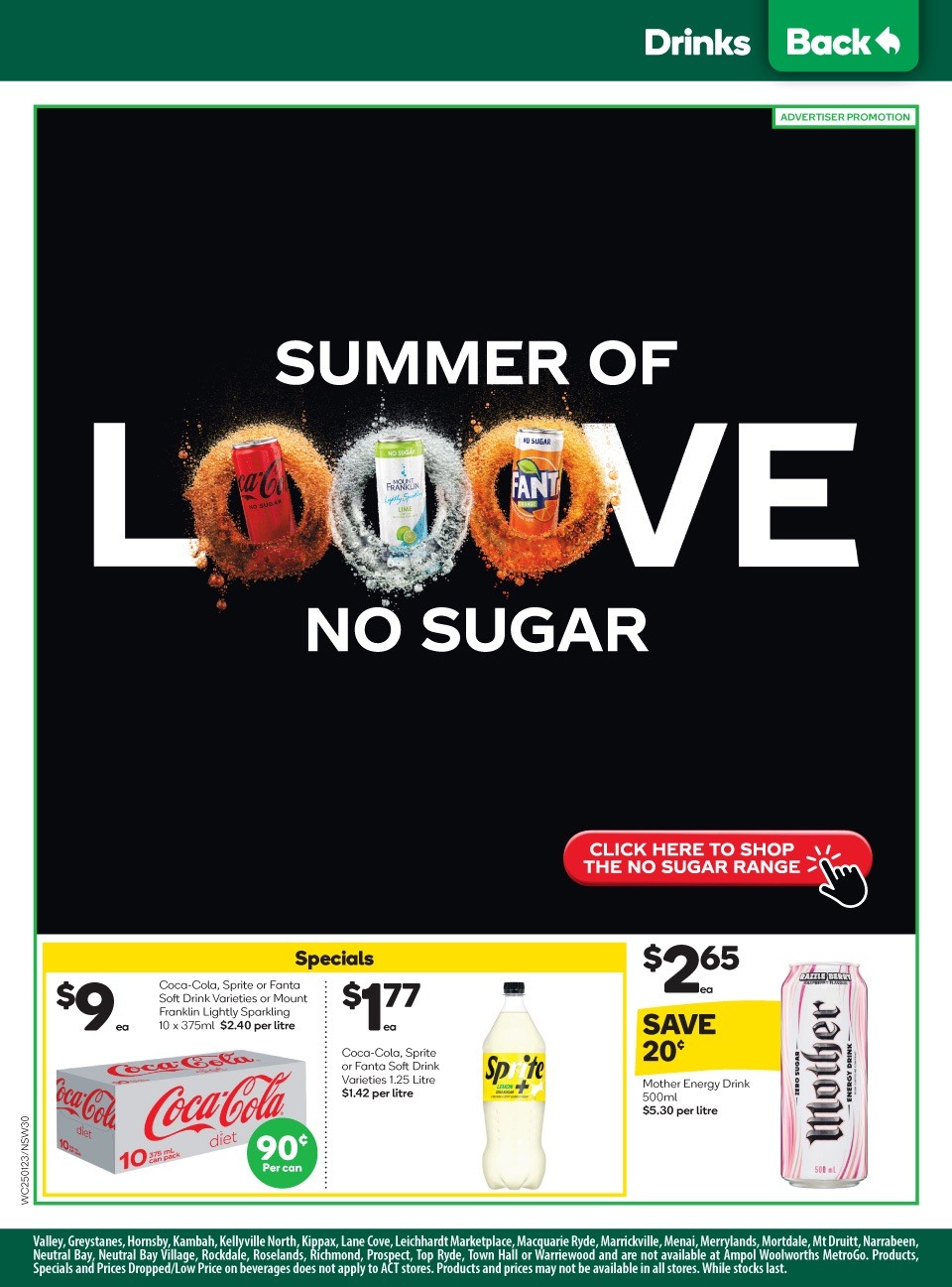 Woolworths Catalogue