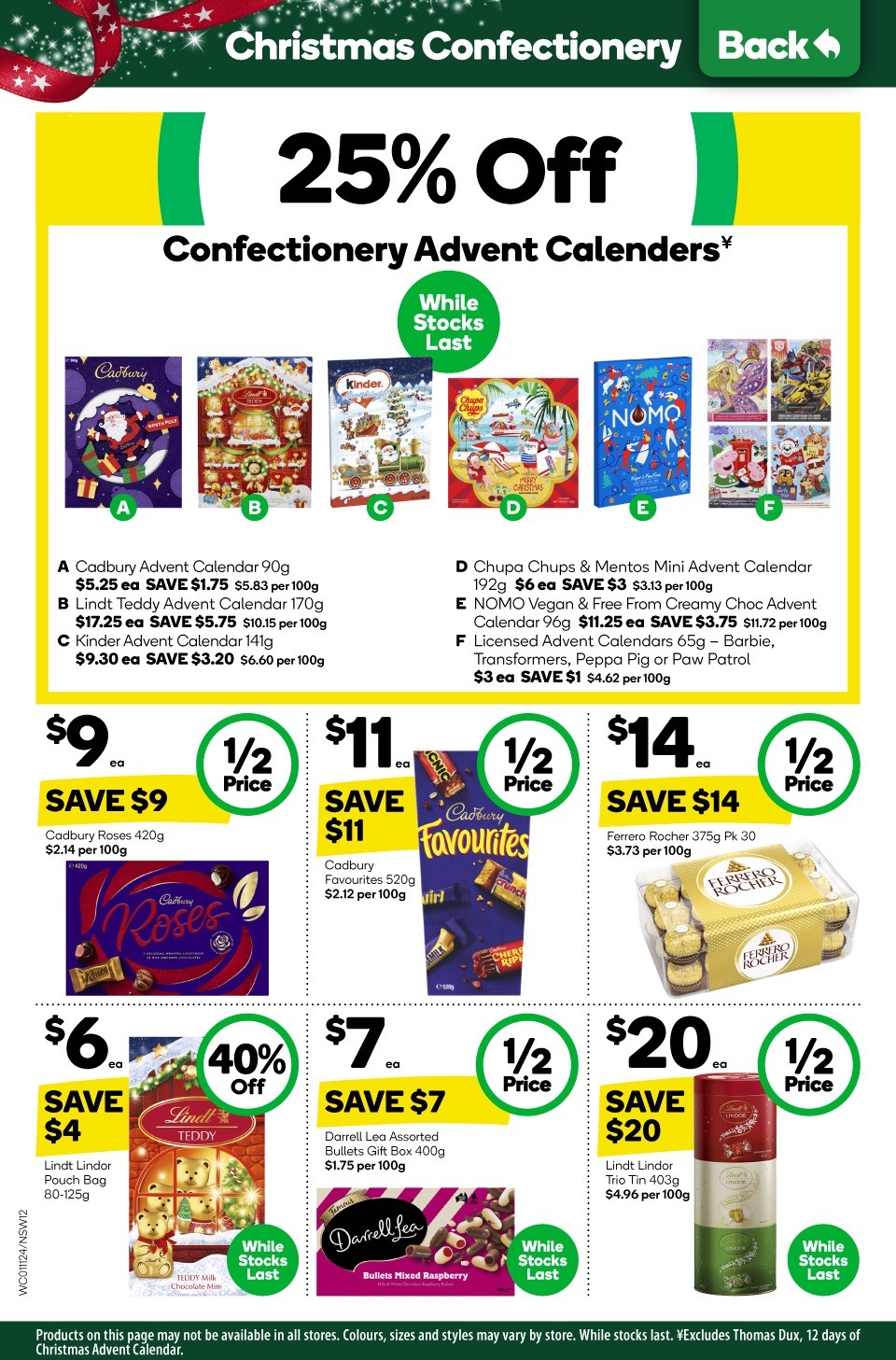 Woolworths Catalogue