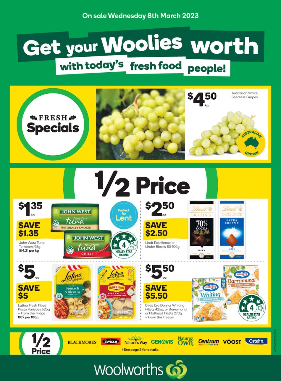 Woolworths Catalogue