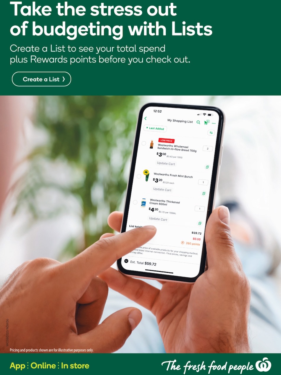 Woolworths Catalogue