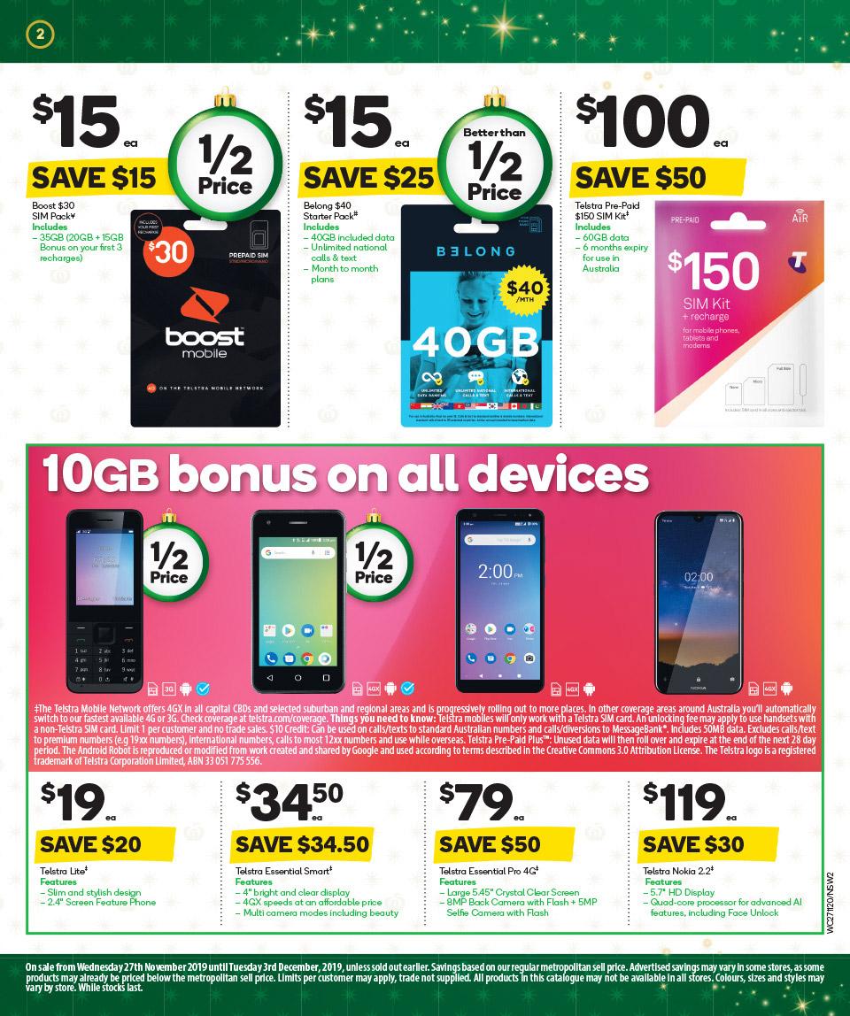 Woolworths Mobile Catalogue 27 Nov - 3 Dec 2019 - Catalogue AU